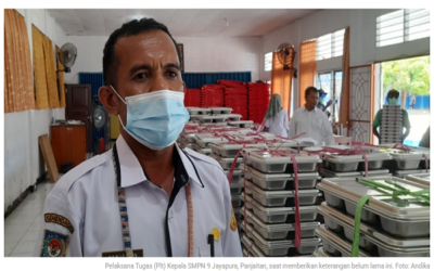 Siswa Smpn 9 Jayapura Senang Mendapatkan MBG